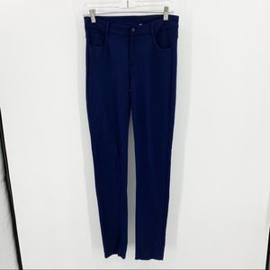 Athleta Blue Slim Pants 4